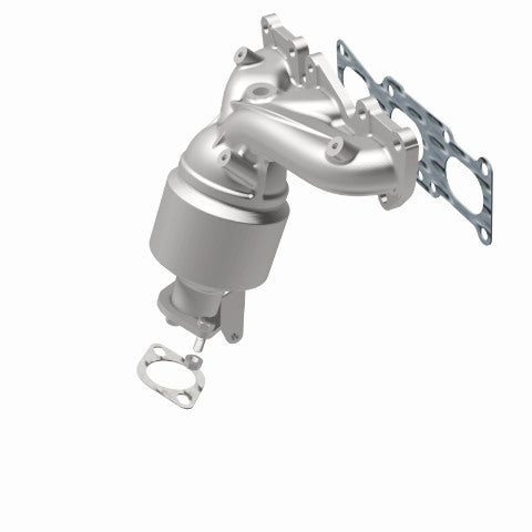 MagnaFlow direct-fit catalytic converter fits 2015-2021 Kia Sedona, 2014-2019 Kia Cadenza, and more, this and 2012-2014 Azera 3.3L stainless steel CARB compliant OBDII 52781