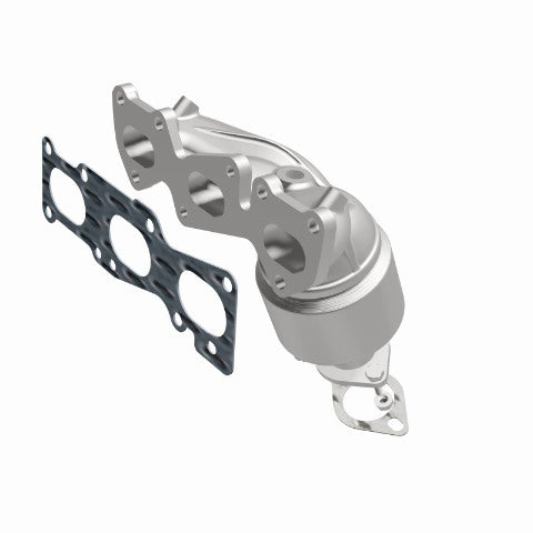MagnaFlow direct-fit catalytic converter fits 2015-2021 Kia Sedona, 2014-2019 Kia Cadenza, and more, this and 2012-2014 Azera 3.3L stainless steel CARB compliant OBDII 52781
