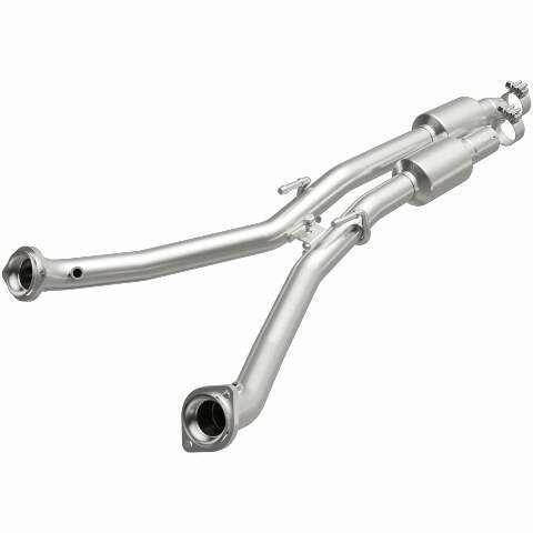 MagnaFlow direct-fit catalytic converter fits 2012-2014 CTS 3.6 3.6 inch inlet/outlet stainless steel CARB compliant 52969