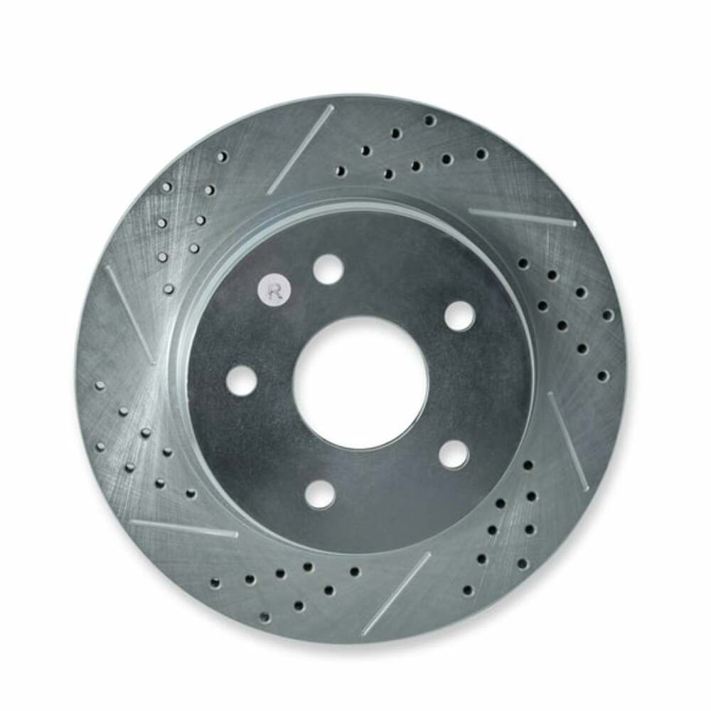 Fits 06-22 Ram Dodge 1500 Sport Rotors- Front 53005-020 drilled and slotted