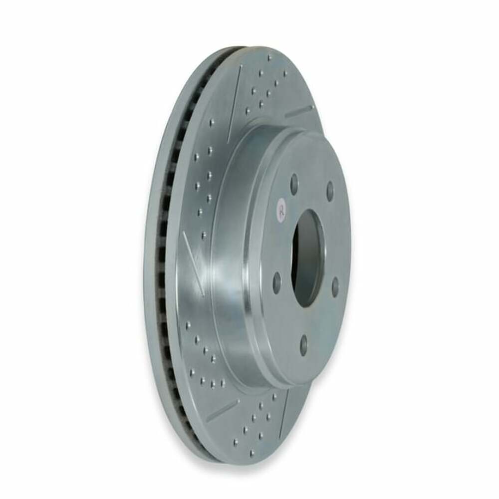 Fits 06-22 Ram Dodge 1500 Sport Rotors- Front 53005-020 drilled and slotted