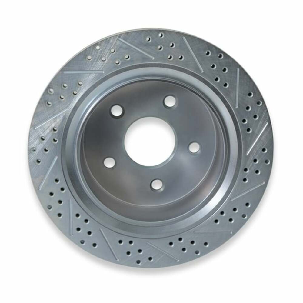 Fits 02-22 Ram Dodge 1500 Sport Rotors- Rear 53006-020 drilled and slotted