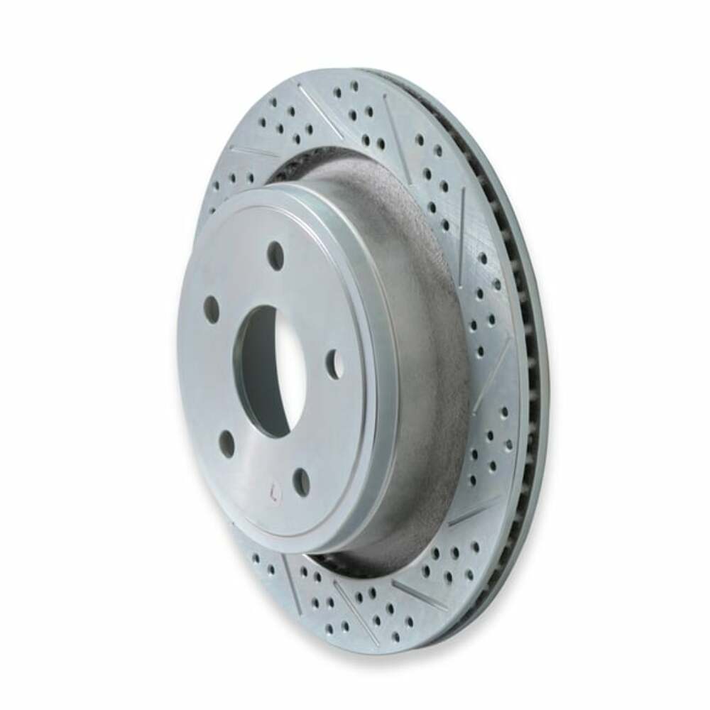 Fits 02-22 Ram Dodge 1500 Sport Rotors- Rear 53006-020 drilled and slotted