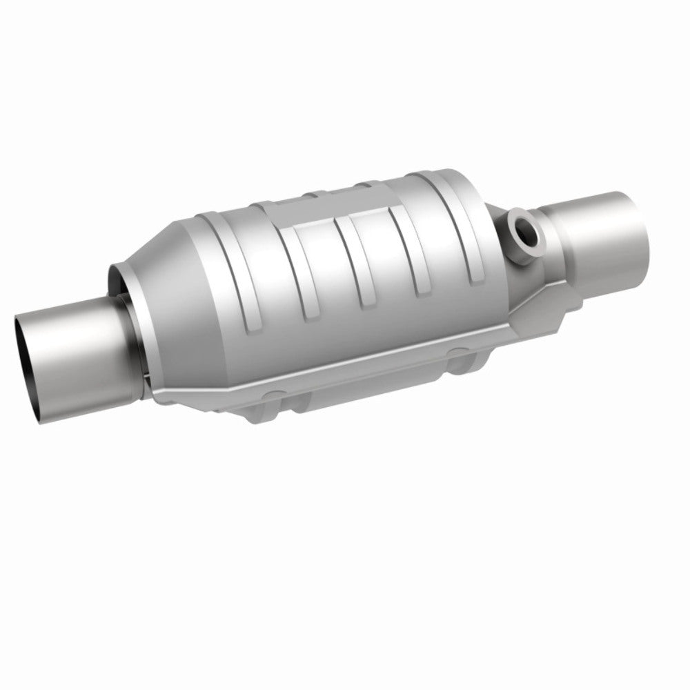 MagnaFlow universal catalytic converter 2.25 inch inlet/outlet stainless steel CARB compliant 53035