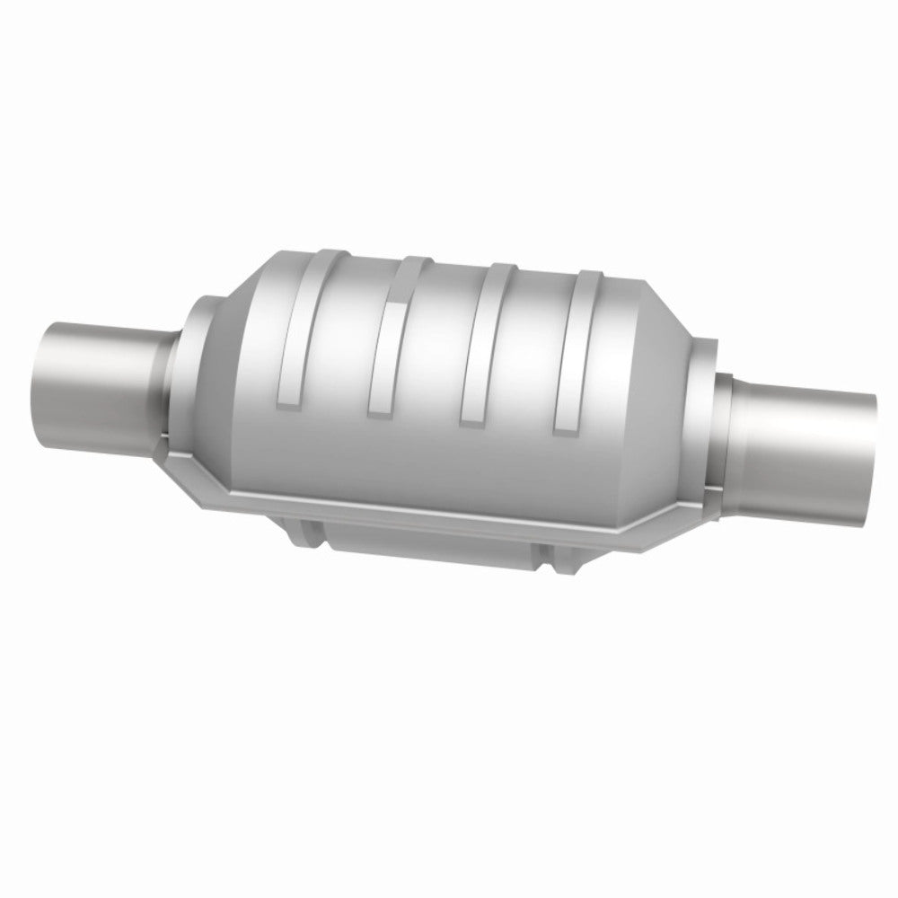 MagnaFlow universal catalytic converter 1.75 inch inlet/outlet stainless steel Federal EPA compliant OBDII 53103
