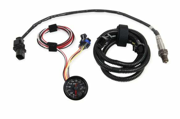 Holley EFI wideband oxygen sensor wideband-02-gauge-kit-534-215