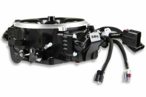 Holley EFI Terminator X Stealth 4500 Throttle Body - Black 534-302