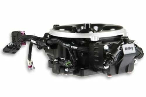 Holley EFI Terminator X Stealth 4500 Throttle Body - Black 534-302