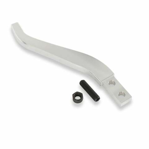Hurst Shifter Stick-Billet 8.6-in Tall 2.5in Set-Back Raw Aluminum- 53952HST