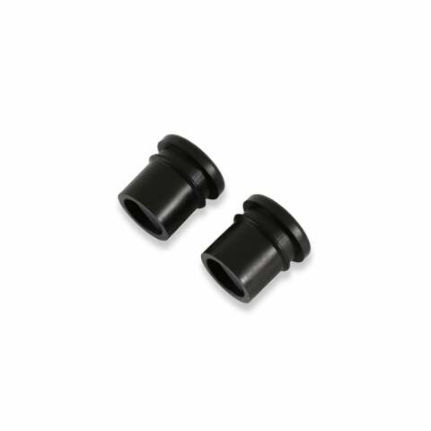 Mr. Gasket baffled breather grommets black rubber 5425