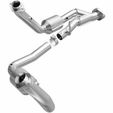 MagnaFlow direct-fit catalytic converter for 2006-2010 Jeep Grand Cherokee stainless steel CARB compliant 5451709