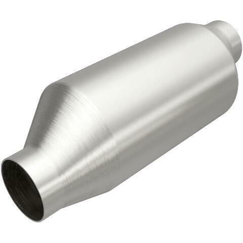 MagnaFlow universal catalytic converter 2 inch inlet/outlet stainless steel CARB compliant 5461084