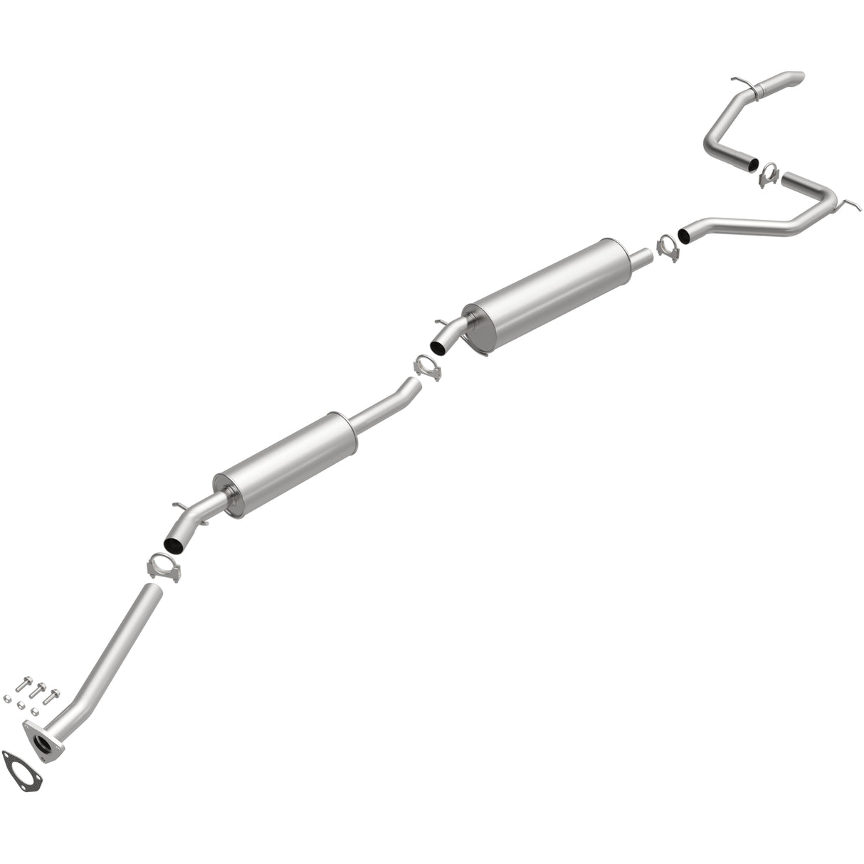 2014-2017 Honda Odyssey Direct-Fit Replacement Exhaust System 106-0810 aluminized steel