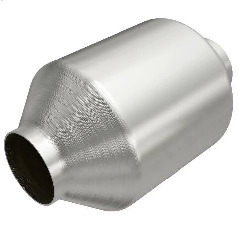 MagnaFlow universal catalytic converter 2.25 inch inlet/outlet stainless steel CARB compliant 5481305