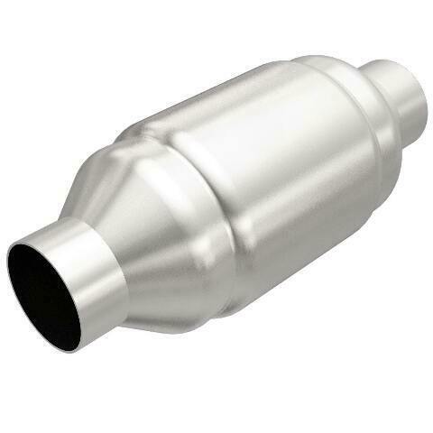 MagnaFlow universal catalytic converter 2 inch inlet/outlet stainless steel Federal EPA compliant OBDII 54954