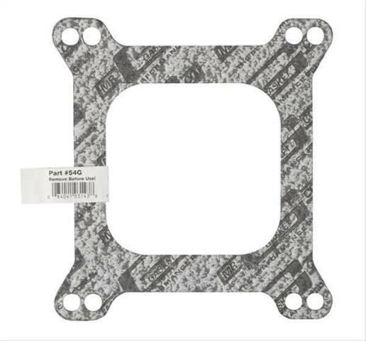 Mr. Gasket performance carburetor base gasket open center bulk w/ UPC 54G 2493