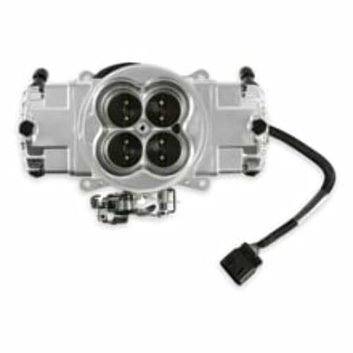 Holley EFI Terminator X Stealth 4150 2x4 - Shiny 550-1074