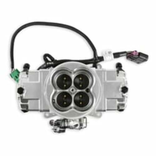 Holley EFI Terminator X Stealth 4150 2x4 - Shiny 550-1074