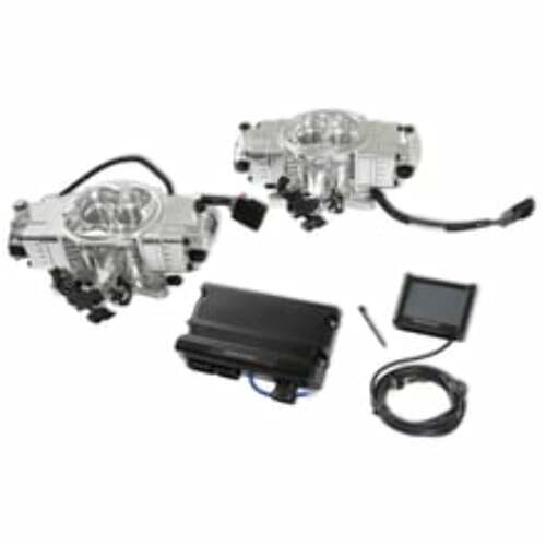 Holley EFI Terminator X Stealth 4150 2x4 - Shiny 550-1074