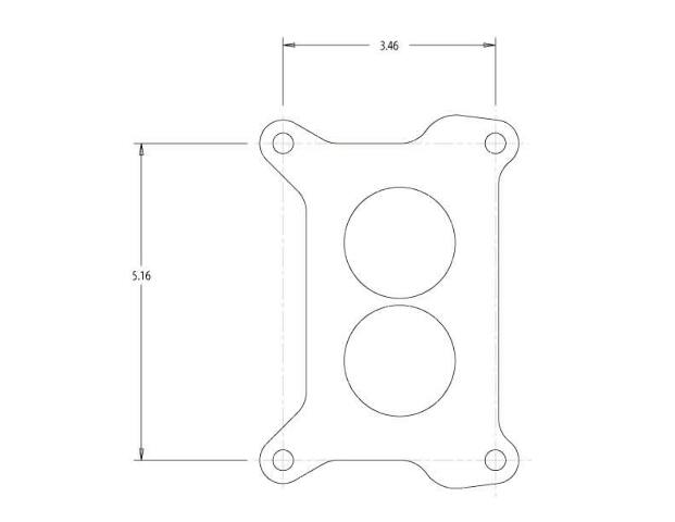 Holley EFI Sniper EFI 550-849K 2300 Carb 2 Barrel Master Fuel Injection Kit Polished