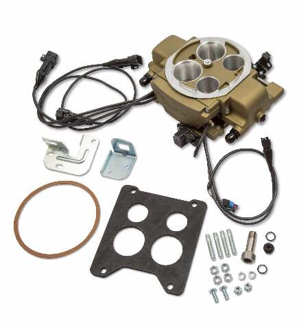 Holley Sniper EFI fuel injection system efi-550-869k-sniper-efi-quadrajet-master-kit