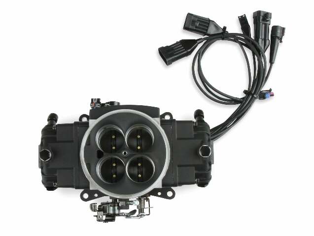 Holley Sniper EFI fuel injection system black holley-550-871k-holley-sniper-efi-stealth-4150-master-kit-black-finish