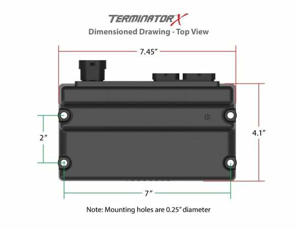 Holley EFI Terminator X engine management system x-24x-1x-ev1-ls-mpfi-kit-without-3-5-handheld-550-903t