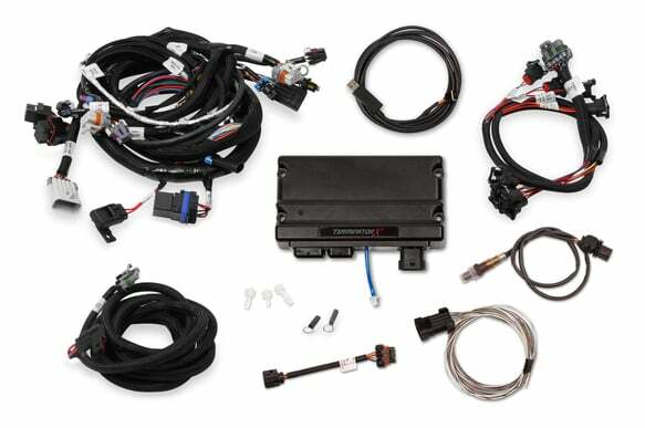 Holley EFI Terminator X engine management system x-24x-1x-ev1-ls-mpfi-kit-without-3-5-handheld-550-903t