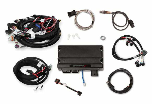 Holley EFI Terminator X engine management system x-24x-1x-multec-2-ls-mpfi-kit-without-3-5-handheld-550-904t