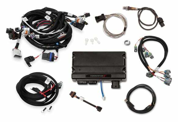 Holley EFI Terminator X engine management system x-58x-4x-ev6-ls-mpfi-kit-without-3-5-handheld-550-905t
