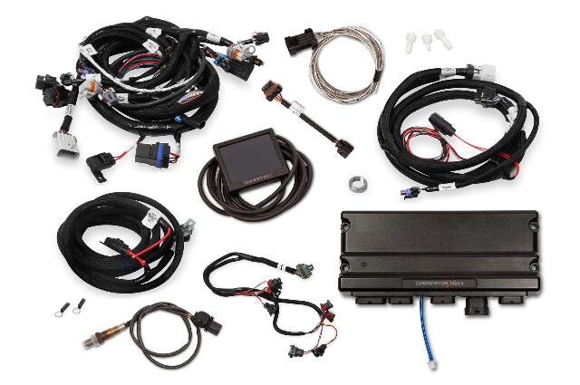 Holley EFI Terminator X Max engine management system max-58x-4x-ev1-ls-mpfi-kit-with-transmission-control-550-920