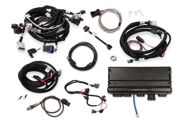 Holley EFI Terminator X Max engine management system max-58x-4x-ev1-ls-mpfi-w-trans-control-w-o-3-5-handheld-550-920t
