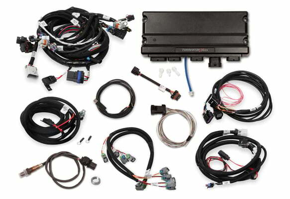 Holley EFI Terminator X Max engine management system max-58x-4x-ev6-ls-mpfi-dbw-throttle-trans-w-o-handheld-550-928t