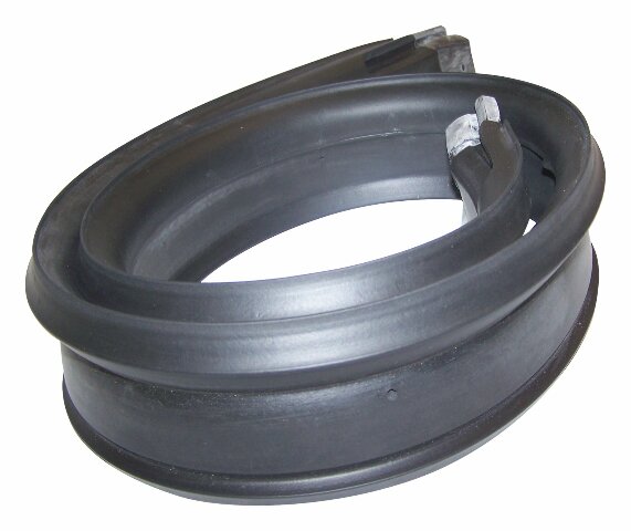 Jeep Rubber Black Cowl Weatherstrip - 55009127