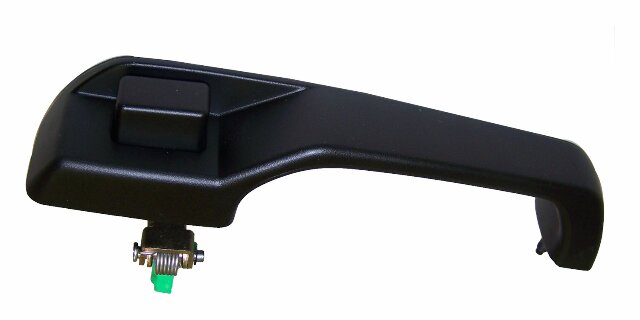 Jeep Metal Black exterior door handle assembly - 55076056AB
