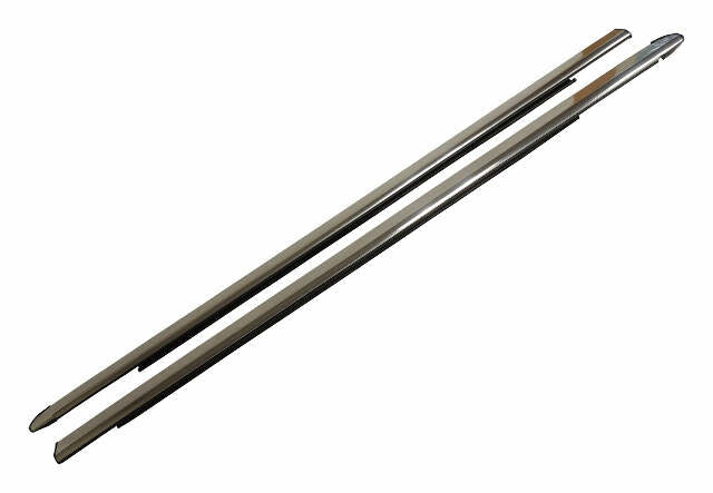 Fits 2005-2007 WK Grand Cherokee; Door Glass Weatherstrip Set -55078162K-CRN