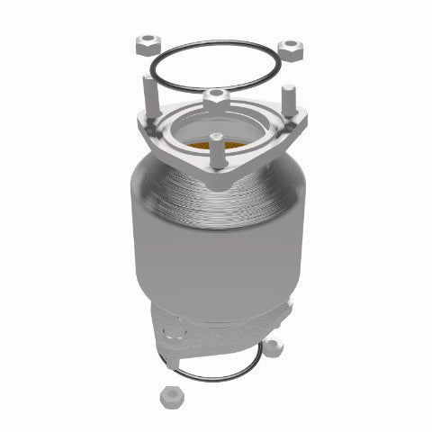 MagnaFlow direct-fit catalytic converter fits 2004-2005 Suzuki Forenza and 2005 Suzuki Reno, this and 2004-2005 Suzuki Forenza 2.0L stainless steel CARB compliant 551291