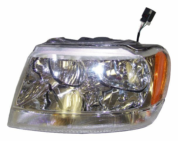 Jeep Plastic Amber headlight assembly - 55155553AD