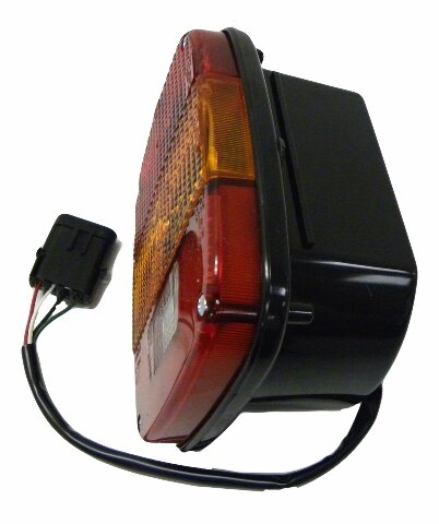 Jeep Plastic Red tail light assembly - 55155624AC