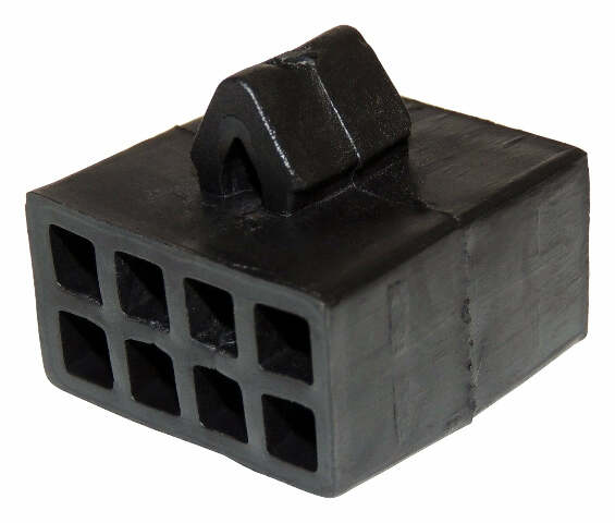 Crown Automotive - Rubber Black Hood Bumper - 55276578AA