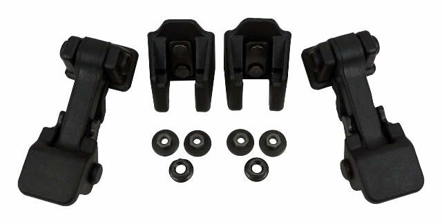 Jeep Plastic Black Hood Catch Kit - 55395653K2