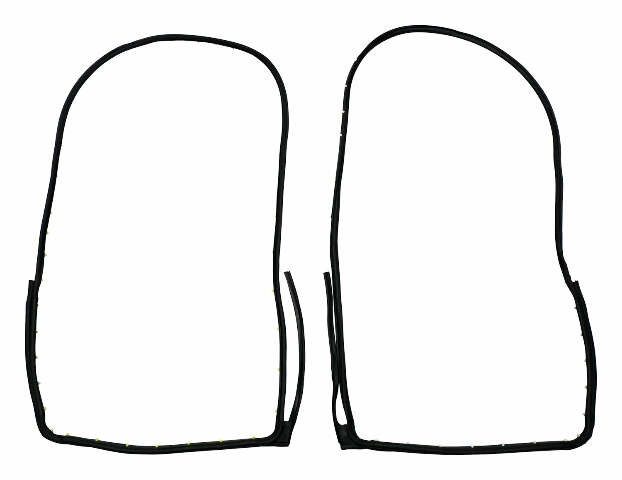 Fits 2011-2021 WK Grand Cherokee; Door Weatherstrip Set -55399214K-CRN