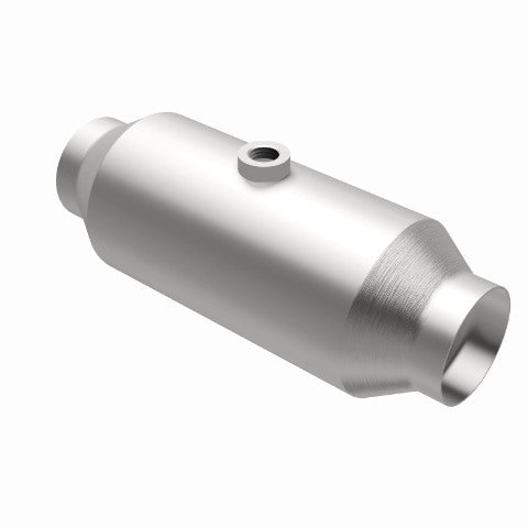 MagnaFlow universal catalytic converter 2.25 inch inlet/outlet stainless steel CARB compliant 5551355
