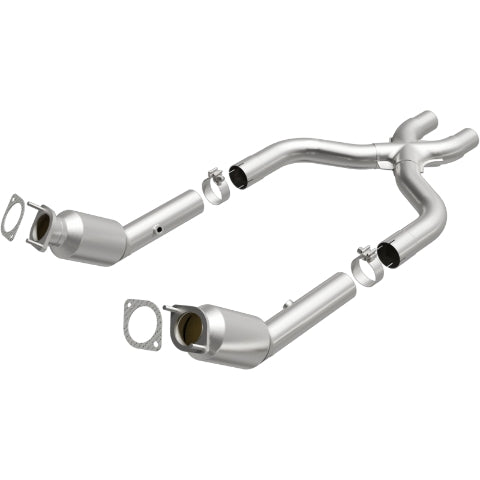 MagnaFlow direct-fit catalytic converter for 2011-2014 Ford Mustang 5.0L stainless steel CARB compliant 5561976