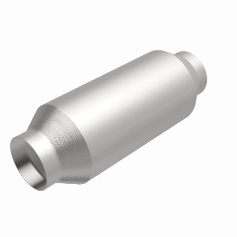 MagnaFlow universal catalytic converter 2.5 inch inlet/outlet stainless steel CARB compliant 5582406