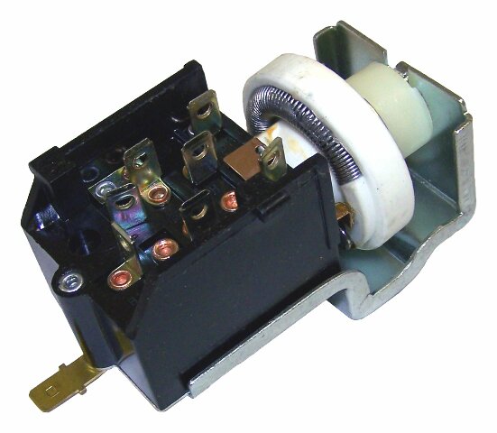 Jeep Metal Black headlight assembly Switch - 56001197