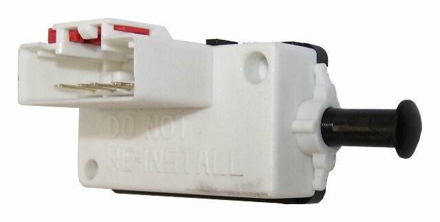 Plastic White Brake Light Switch - 56045043AG steel black