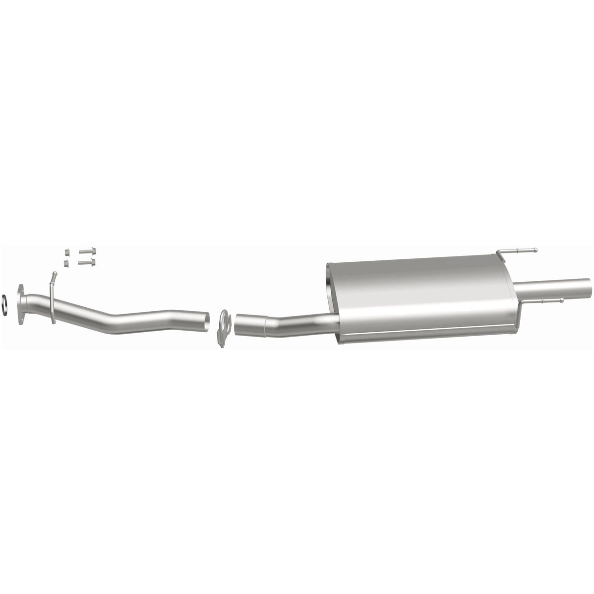 1991-1993 Honda Accord Direct-Fit Muffler Kit 108-0095 aluminized steel