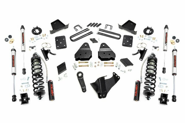 Fits Ford F-250 Super Duty 4WD (2011-2014) 4.5" Lift Kit; OVLD; C/O V2; 56358