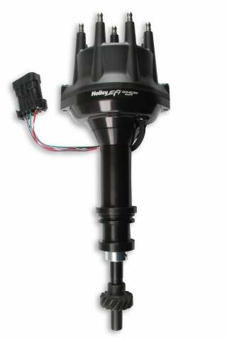 Holley performance fuel system component for Ford black